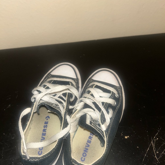 Converse Other - Converse Kids Black and White Sneakers